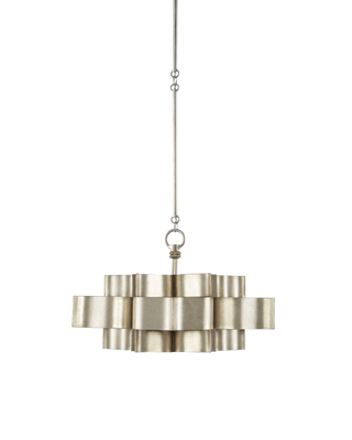 Grand Lotus Small Sliver Chandelier