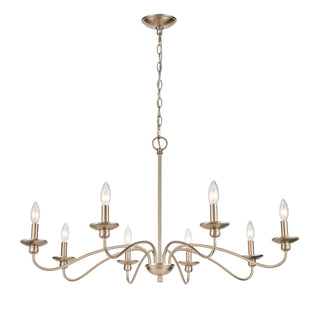 Delvona 8-Light Chandelier Ceiling Light Modern Gold