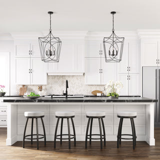 Tracy 4-Light Pendant light Matte Black