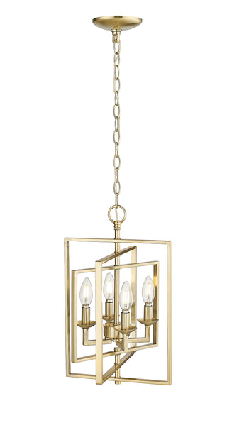 Nellis 4-Light Pendant light Modern Gold