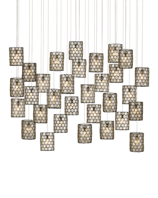 Regatta 30-Light Linear Multi-Drop Pendant