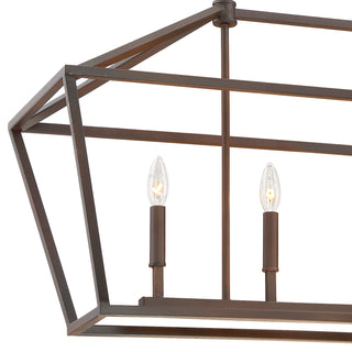 5-Light Island Rubbed Bronze