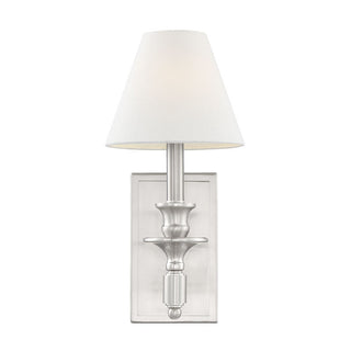 Washburn 1-Light Wall Sconce in Satin Nickel Satin Nickel