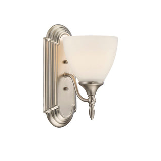 Herndon 1-Light Wall Sconce in Satin Nickel Satin Nickel