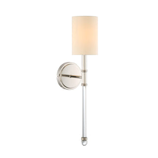 Fremont 1-Light Wall Sconce in Polished Nickel Polished Nickel