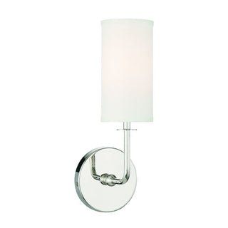 Powell 1-Light Wall Sconce in Polished Nickel Polished Nickel