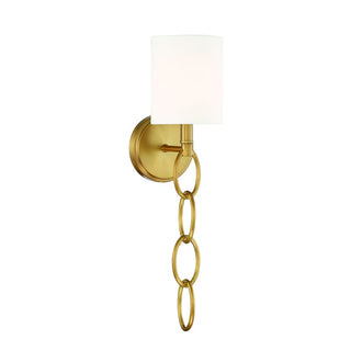 Joffree 1-Light Wall Sconce in Warm Brass Warm Brass