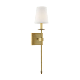 Monroe 1-Light Wall Sconce in Warm Brass Warm Brass