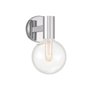 Wright 1-Light Wall Sconce in Chrome Chrome