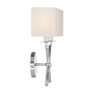 Arondale 2-Light Wall Sconce in Polished Nickel