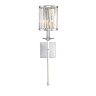 Ashbourne 1-Light Wall Sconce in Polished Chrome Polished Chrome