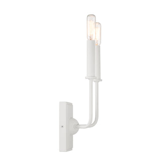 Avondale 2-Light Wall Sconce in Bisque White