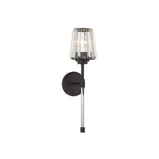 Garnet 1-Light Wall Sconce in Matte Black Matte Black