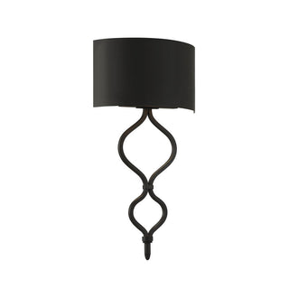 Como LED Wall Sconce in Matte Black Matte Black