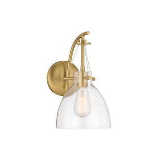 Foster 1-Light Wall Sconce in Warm Brass Warm Brass