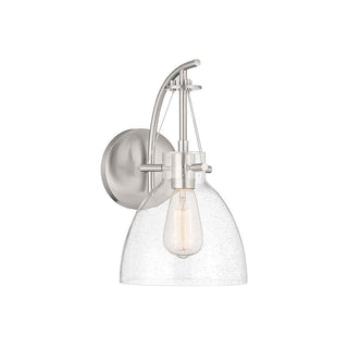 Foster 1-Light Wall Sconce in Satin Nickel Satin Nickel