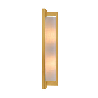 Carver 2-Light Wall Sconce in Warm Brass