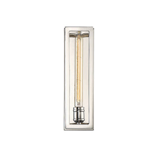 Clifton 1-Light Wall Sconce in Polished Nickel Polished Nickel