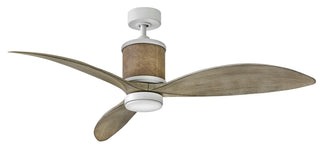 Merrick 60" LED Smart Fan - Matte White