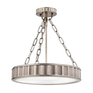 Middlebury Semi Flush Historic Nickel