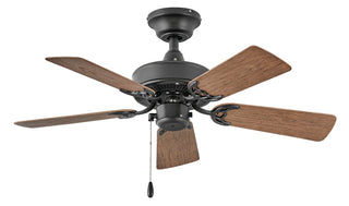Cabana 36" Fan - Matte Black