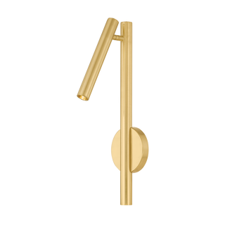 CIRCLEVILLE Wall Sconce with Aged Brass Finish