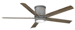 Vail Flush 52" LED Smart Fan - Graphite