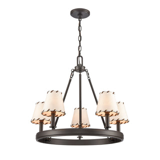 Marion 24.5'' Wide 5-Light Chandeliers - Oil Rubbed Bronze