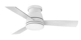 Trey Trey 44" LED Smart Fan in Matte White