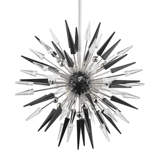 Sparta Chandelier with Polished Nickel Finish