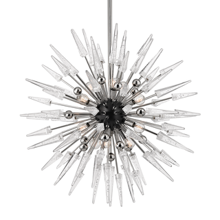 Sparta Chandelier Polished Nickel