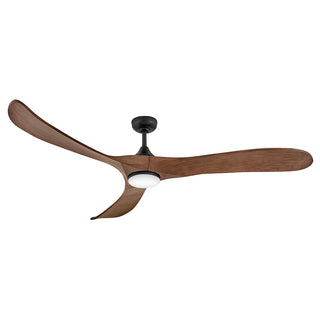 Swell Illuminated Swell Illuminated 72" LED Smart Fan in Matte Black