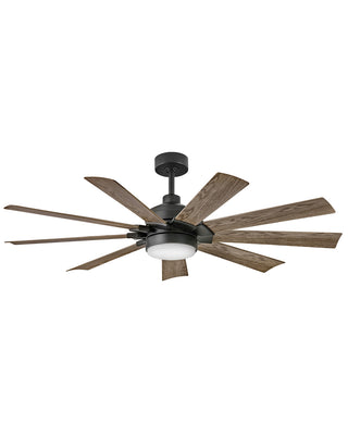 Turbine 60" LED Smart Fan - Matte Black