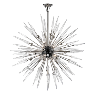 Sparta Chandelier Polished Nickel