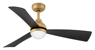 Una Una 44" LED Fan in Heritage Brass