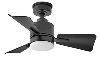 Atom 30" LED Fan - Matte Black