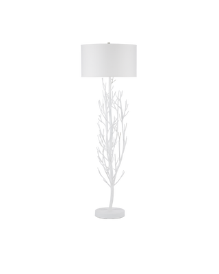 Twig White Floor Lamp