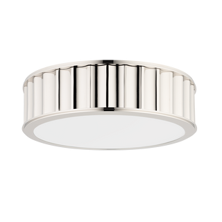 Middlebury Flush Mount with Polished Nickel Finish