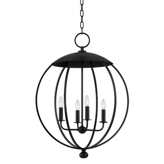 Wesley Lantern with Aged Iron Finish