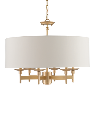 Bering Brass Semi-Flush Mount