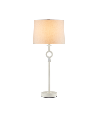 Germaine White Table Lamp