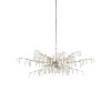 Forest Dawn Silver Chandelier