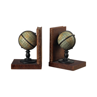 Atlas Bookends - Set of 2