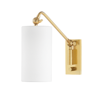 Wayne Wall Sconce Aged Brass