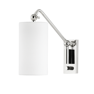 Wayne Wall Sconce Polished Nickel