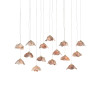 Catrice 15-Light Linear Multi-Drop Pendant