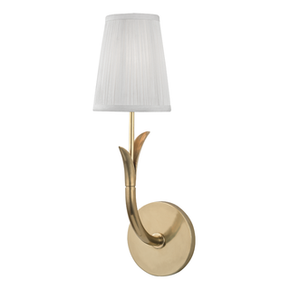 Deering Wall Sconce with Aged Brass Finish