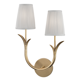 Deering Wall Sconce Aged Brass