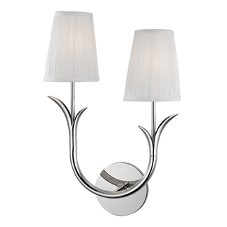 Deering Wall Sconce Polished Nickel