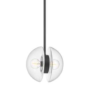 Kert Pendant with Black Brass Finish
